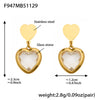 White Gold Hearts