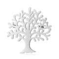 Minimal Openwork Tree Brooch in Gold or Silver Tone view 2
