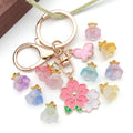Twelve-Color Translucent Lily of the Valley Flower and Leaf Charm Collection view 4
