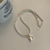 Silver Heart Pearl