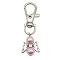 Beaded Guardian Angel Keychain Silver Clasp Nine Styles view 7