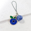 Blueberry Resin Phone Charm Jam Alloy Fruit Hang 4 Styles view 3