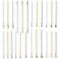 Eight Charm Metal Extension Chains in Three Finishes Jewelry Findings view 5
