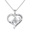 Silver Elephant Heart