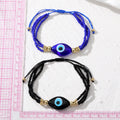 Multistrand Seed Bead Oval Evil Eye Bracelets in Seven Styles view 4