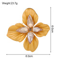 Butterfly Two Designs Metal Brooch Pin 6 cm for Jackets and Lapels view 2