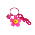 Acrylic Flower Bell Keychain With Metal Chain And Ring view 5
