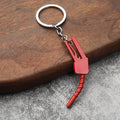 Mini Gas Pump Nozzle Keychain in Five Color Options view 6
