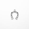 Horseshoe Charm Metal Jewelry Making Component In 2 Finishes view 4