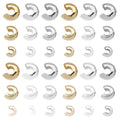 C Shaped Metal Crimp Covers in Three Sizes and Three Finishes view 5