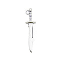 Antique Zinc Alloy Sword Long Sword Rapier Weapon Charm Pendants for DIY Jewelry Making