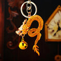 Jeweled Spirit Dragon Keychains with Fortune Loops and Loop Only Options view 6