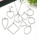 Metallic Heart Metal Charms with 23 Listed Options view 3