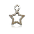 Silver-Tone Sun and Moon Metal Charms with 17 Listed Options view 11