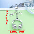 Headphone Charm Keychains in 25 Pictured Variations for Bags and Keys view 10