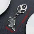 White and Black Tyrannosaur Enamel Keychains, 2 Colors view 7