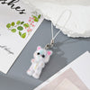 White Multicolor Cat