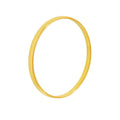 Polished 5mm Wide Domed Bangles Gold And Steel Tone view 5
