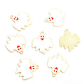 Halloween Cat Ghost Bat Coffin and Moon Enamel Alloy Charms view 12