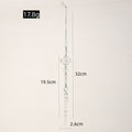 Clear Crystal Icicle Christmas Tree Hanging Ornaments view 2