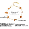 Orange Chip Bracelet