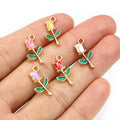Colorful Rose Charms In 6 Styles For Jewelry Making view 2