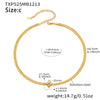 TXP525 Gold-StyleC Necklace