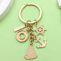 Nautical Charm Keychains in 8 Pictured Variations for Bags and Keys view 3