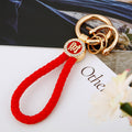 Braided Fortune Loop Keychain Sets in Seven Bright Color Options view 6