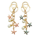 Starfish, Conch and Shell Charm Keychains in 67 Pictured Variations for Bags and Keys view 5