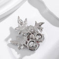 Red Green Cherry Metal Brooch Pin for Jackets and Lapels view 3