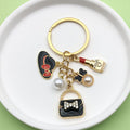 Butterfly Charm Keychains in 12 Pictured Variations for Bags and Keys view 2