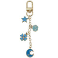 Six Celestial Floral and Sweet Metal Clasp Keychain Designs view 5
