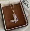 Gold Purple Pendant