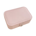Pink Portable Faux Leather Jewelry Storage Travel Case view 5