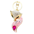 Multigem Fox Keychains with Fourteen Pom Colors and Multiple Loop Styles view 5