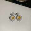 Yellow Earrings