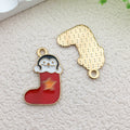 Gold-Tone Christmas Tree Metal Charms with 10 Listed Options view 7