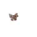 Crystal Butterfly Ear Cuffs In Gold And Silver Tones view 5