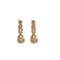 Three Gold Or Silver Branch Crystal Necklace And Earring Sets view 5