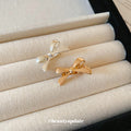 Mini Polished Bow Alligator Hair Clip In Silver Or Gold Tone view 4