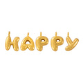 Gold Balloon Letter Copper Initial Pendants A to Z view 5