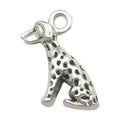 Antique Silver Zinc Alloy Dog Animal Charm Pendant for Bracelet Necklace DIY