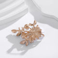 Gold Tone Silver Tone Daisy Metal Brooch Pin for Jackets and Lapels view 3