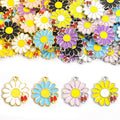Daisy and Ladybug Enamel Charm Collection for Jewelry Making view 4