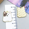 Zinc Alloy Enamel Cartoon Dog Charm Pendant for DIY Keychain Necklace Bracelet