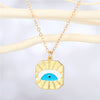 Square Blue Eye