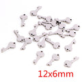 Stainless Steel Mini Charms in Twenty-Six Nature and Symbol Shapes view 10