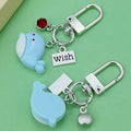Dolphin and Turtle Charm Keychains in 7 Pictured Variations for Bags and Keys view 3