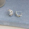 Crystal Cluster Huggie